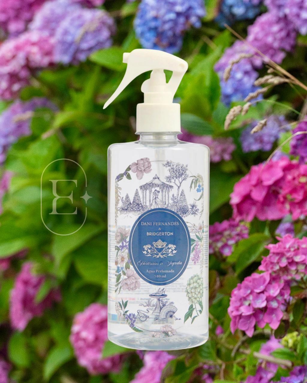 ÁGUA PERFUMADA 510ML HORTESIAS & SEGREDOS