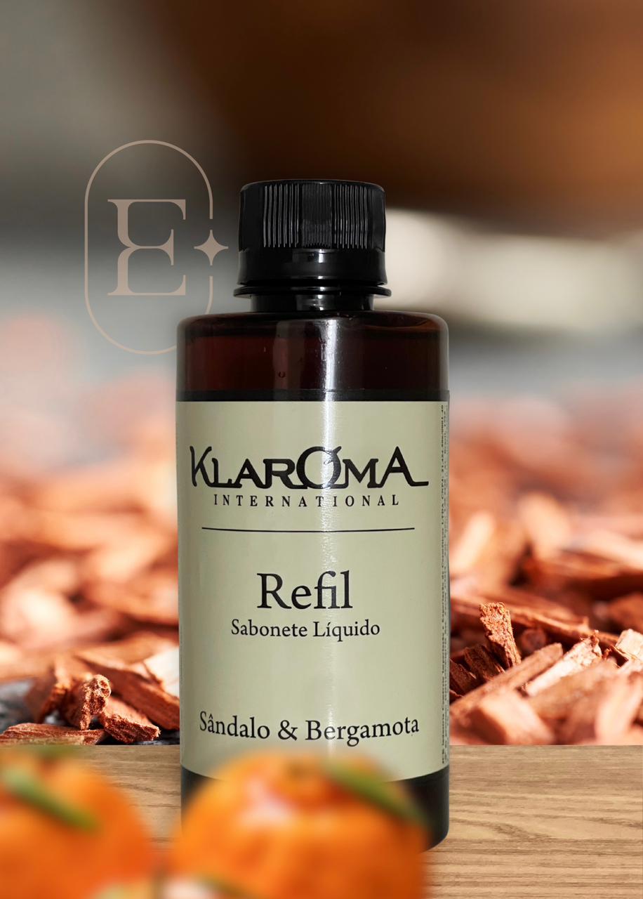 REFIL HOME PERFUME 250ML SÂNDALO & BERGAMOTA