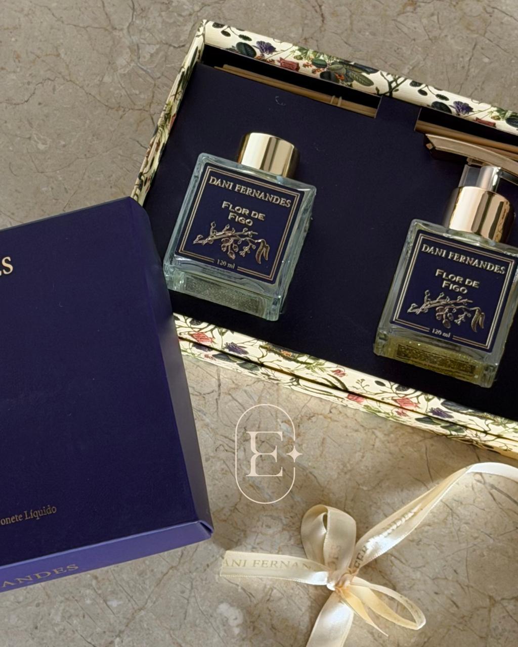 KIT DIFUSOR E SABONETE 120ML FLOR DE FIGO