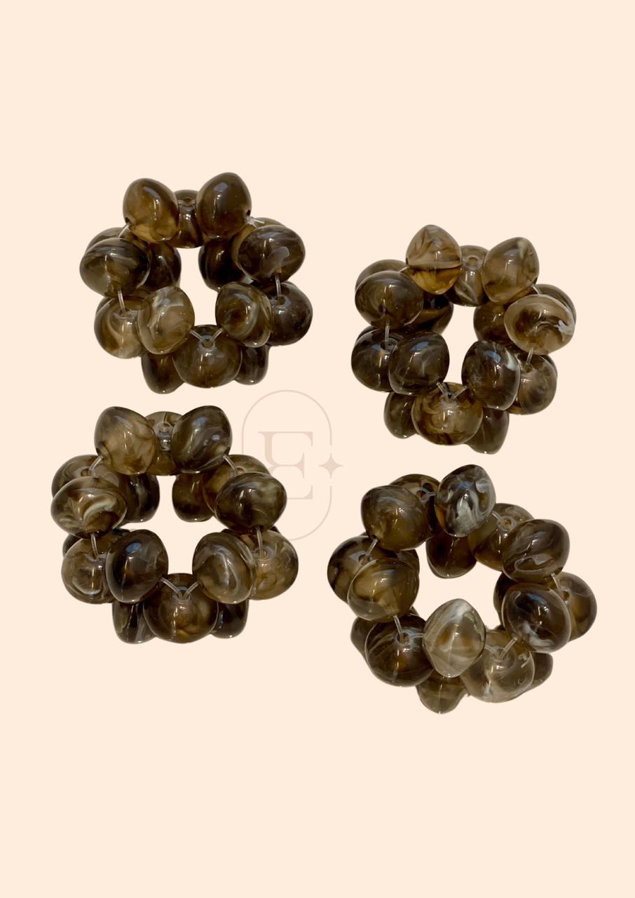 PORTA GUARDANAPO PALLINA ESMERALDA (4 UNID)